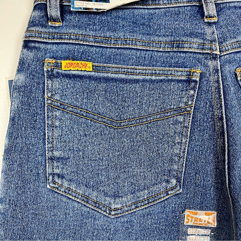 Vintage Jordache Basics High Waist Stretch Jeans with Tags - Picture 5 of 16